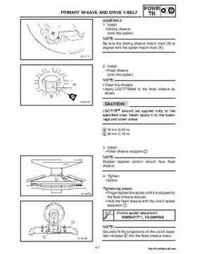 2007 Yamaha Apex Factory Service Manual, Page 113