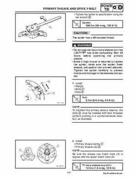 2007 Yamaha Apex Factory Service Manual, Page 114