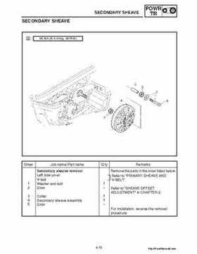 2007 Yamaha Apex Factory Service Manual, Page 116
