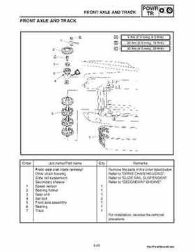 2007 Yamaha Apex Factory Service Manual, Page 155