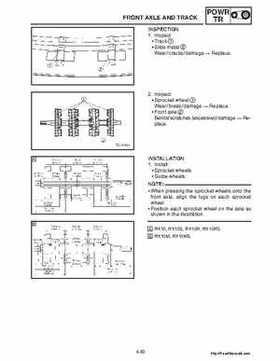2007 Yamaha Apex Factory Service Manual, Page 156