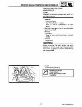 2008 Yamaha Snowmobiles FX NYTRO Factory Service Manual, Page 33