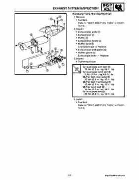 2008 Yamaha Snowmobiles FX NYTRO Factory Service Manual, Page 41