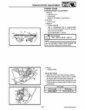 2008 Yamaha Snowmobiles FX NYTRO Factory Service Manual, Page 42