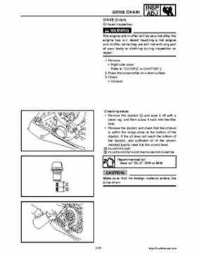 2008 Yamaha Snowmobiles FX NYTRO Factory Service Manual, Page 51