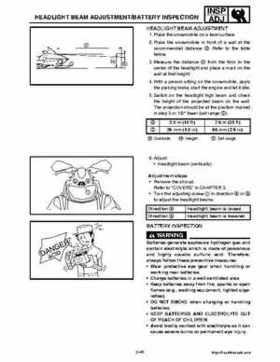 2008 Yamaha Snowmobiles FX NYTRO Factory Service Manual, Page 62