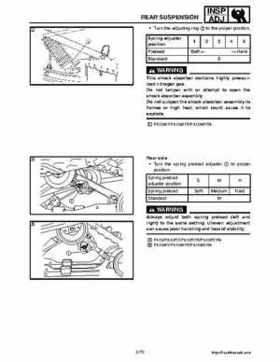 2008 Yamaha Snowmobiles FX NYTRO Factory Service Manual, Page 86