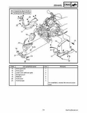 2008 Yamaha Snowmobiles FX NYTRO Factory Service Manual, Page 93