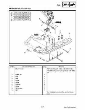 2008 Yamaha Snowmobiles FX NYTRO Factory Service Manual, Page 108