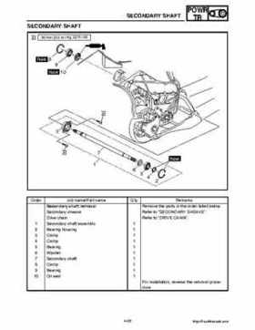 2008 Yamaha Snowmobiles FX NYTRO Factory Service Manual, Page 144