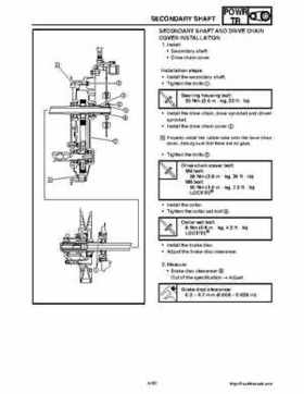 2008 Yamaha Snowmobiles FX NYTRO Factory Service Manual, Page 146