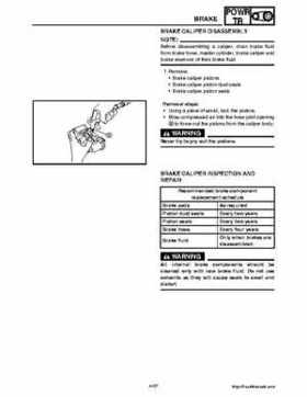2008 Yamaha Snowmobiles FX NYTRO Factory Service Manual, Page 153
