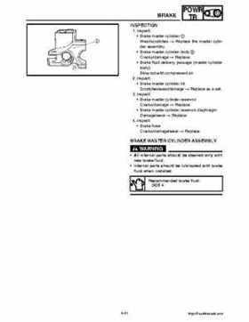 2008 Yamaha Snowmobiles FX NYTRO Factory Service Manual, Page 157