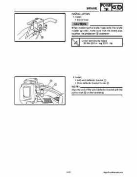 2008 Yamaha Snowmobiles FX NYTRO Factory Service Manual, Page 158