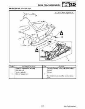 2008 Yamaha Snowmobiles FX NYTRO Factory Service Manual, Page 171