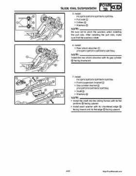 2008 Yamaha Snowmobiles FX NYTRO Factory Service Manual, Page 179
