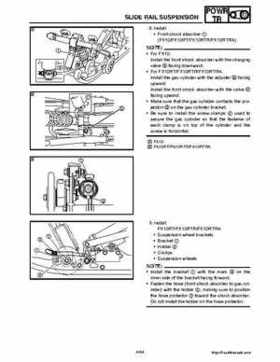 2008 Yamaha Snowmobiles FX NYTRO Factory Service Manual, Page 180