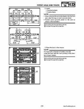 2008 Yamaha Snowmobiles FX NYTRO Factory Service Manual, Page 185