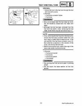 2008 Yamaha Snowmobiles FX NYTRO Factory Service Manual, Page 188