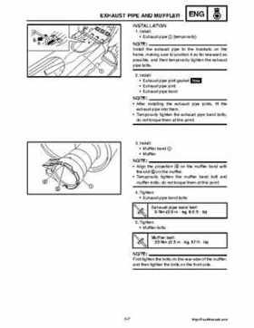 2008 Yamaha Snowmobiles FX NYTRO Factory Service Manual, Page 192