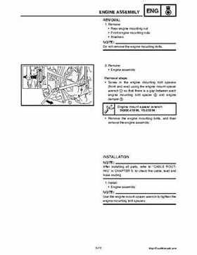 2008 Yamaha Snowmobiles FX NYTRO Factory Service Manual, Page 198