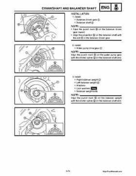 2008 Yamaha Snowmobiles FX NYTRO Factory Service Manual, Page 259