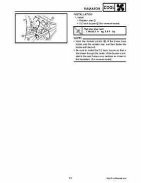 2008 Yamaha Snowmobiles FX NYTRO Factory Service Manual, Page 265