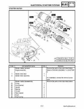 2008 Yamaha Snowmobiles FX NYTRO Factory Service Manual, Page 324