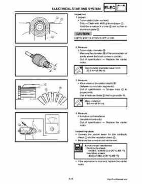 2008 Yamaha Snowmobiles FX NYTRO Factory Service Manual, Page 326
