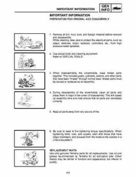 2010-2011 Yamaha RS Vector / RS Venture Service Manual, Page 14