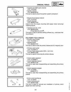 2010-2011 Yamaha RS Vector / RS Venture Service Manual, Page 21