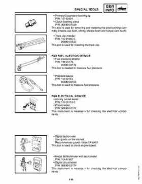 2010-2011 Yamaha RS Vector / RS Venture Service Manual, Page 22