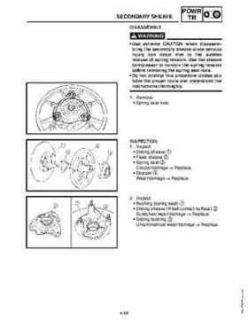 2010-2011 Yamaha RS Vector / RS Venture Service Manual, Page 156