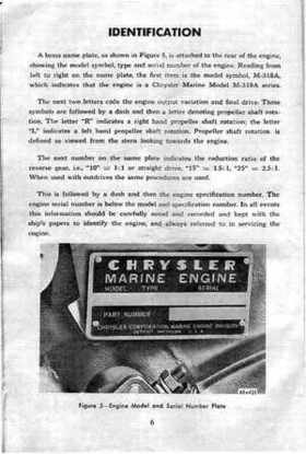 Chrysler V-8 Marine Engines manual., Page 7