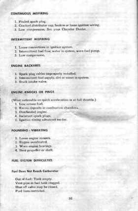 Chrysler V-8 Marine Engines manual., Page 51