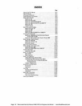 1963-1973 Mercruiser all Engines and Drives Service Manual Books 1 and 2, Page 10