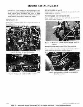 1963-1973 Mercruiser all Engines and Drives Service Manual Books 1 and 2, Page 13