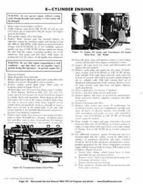 1963-1973 Mercruiser all Engines and Drives Service Manual Books 1 and 2, Page 20