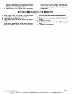 1963-1973 Mercruiser all Engines and Drives Service Manual Books 1 and 2, Page 22