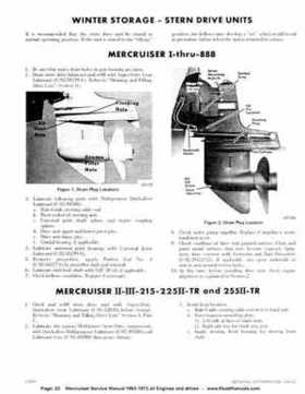 1963-1973 Mercruiser all Engines and Drives Service Manual Books 1 and 2, Page 23