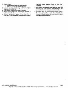 1963-1973 Mercruiser all Engines and Drives Service Manual Books 1 and 2, Page 24
