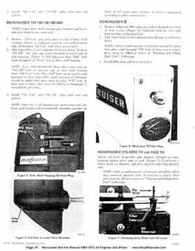 1963-1973 Mercruiser all Engines and Drives Service Manual Books 1 and 2, Page 57
