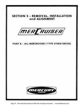 1963-1973 Mercruiser all Engines and Drives Service Manual Books 1 and 2, Page 78
