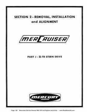 1963-1973 Mercruiser all Engines and Drives Service Manual Books 1 and 2, Page 165