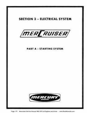 1963-1973 Mercruiser all Engines and Drives Service Manual Books 1 and 2, Page 177