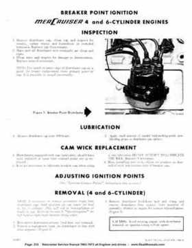 1963-1973 Mercruiser all Engines and Drives Service Manual Books 1 and 2, Page 212