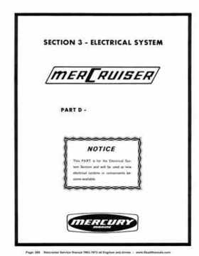 1963-1973 Mercruiser all Engines and Drives Service Manual Books 1 and 2, Page 269
