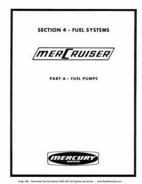 1963-1973 Mercruiser all Engines and Drives Service Manual Books 1 and 2, Page 309