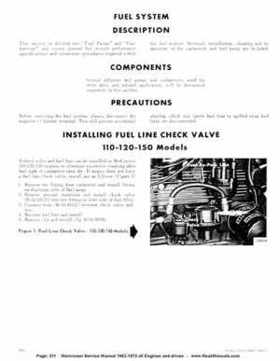 1963-1973 Mercruiser all Engines and Drives Service Manual Books 1 and 2, Page 311
