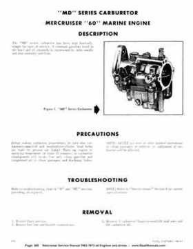 1963-1973 Mercruiser all Engines and Drives Service Manual Books 1 and 2, Page 365